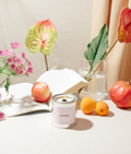Sundays candle by Mala the Brand, lifestyle photo