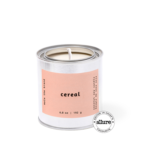 Cereal candle by Mala the Brand, citrus berry lemon scent