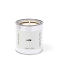 Silk candle by Mala the Brand, jasmine coconut tonka bean scent